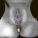 chastity piercing lock